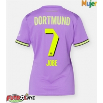 Camiseta Borussia Dortmund Jobe Bellingham #7 Tercera Equipación para mujer 2026-27 manga corta